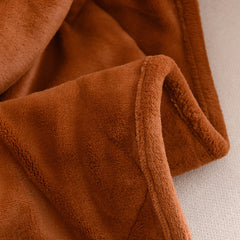 Dream Theory Butter Velvet Weighted Blanket 15 Lbs Brown - Neurodiversity Nation
