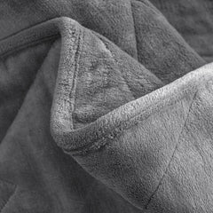 Dream Theory Butter Velvet Weighted Blanket 10 Lbs Grey - Neurodiversity Nation