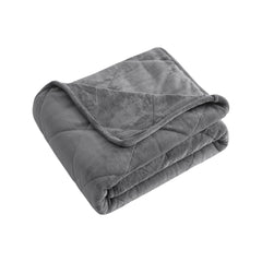 Dream Theory Butter Velvet Weighted Blanket 18 Lbs Grey - Neurodiversity Nation