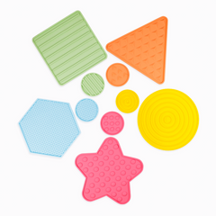 10 Piece Sensory Texture Mats - Neurodiversity Nation