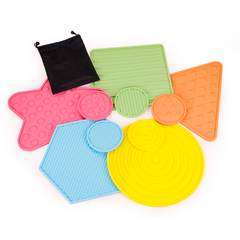 10 Piece Sensory Texture Mats - Neurodiversity Nation
