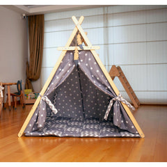 Gray Stars Play Tent and Play Mat - Neurodiversity Nation
