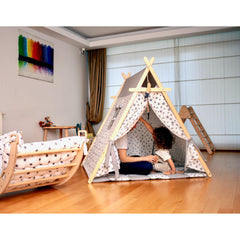 White Stars Play Tent and Play Mat - Neurodiversity Nation