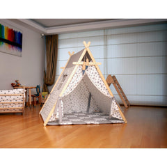 White Stars Play Tent and Play Mat - Neurodiversity Nation