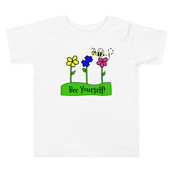 "Bee" Yourself Toddler Short Sleeve Tee