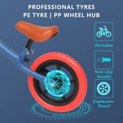 11inch Kids Balance Bike in Red and Blue - Neurodiversity Nation