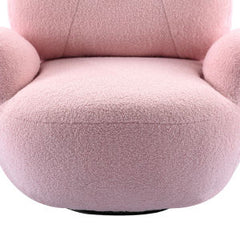 Plush Teddy Swivel Accent Chair - Neurodiversity Nation