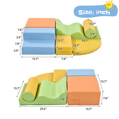 Soft Climb and Crawl Foam Playset 6 in 1 - Neurodiversity Nation