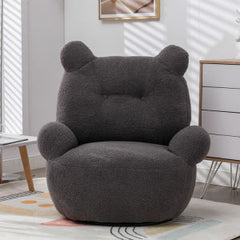 Plush Teddy Swivel Accent Chair - Neurodiversity Nation