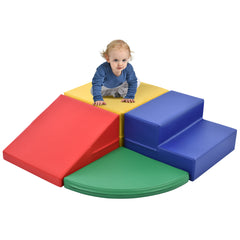 Soft Climb and Crawl Corner Foam Playset -Bright - Neurodiversity Nation