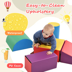 Soft Climb and Crawl Foam Playset in Brights - Neurodiversity Nation
