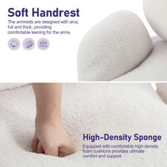 Plush Teddy Swivel Accent Chair - Neurodiversity Nation