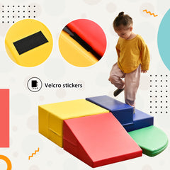 Soft Climb and Crawl Corner Foam Playset -Bright - Neurodiversity Nation