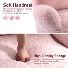 Plush Teddy Swivel Accent Chair - Neurodiversity Nation